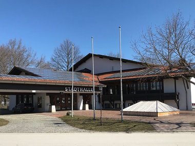 Stadthalle Weilheim - Location der Babymesse Oberland 2023